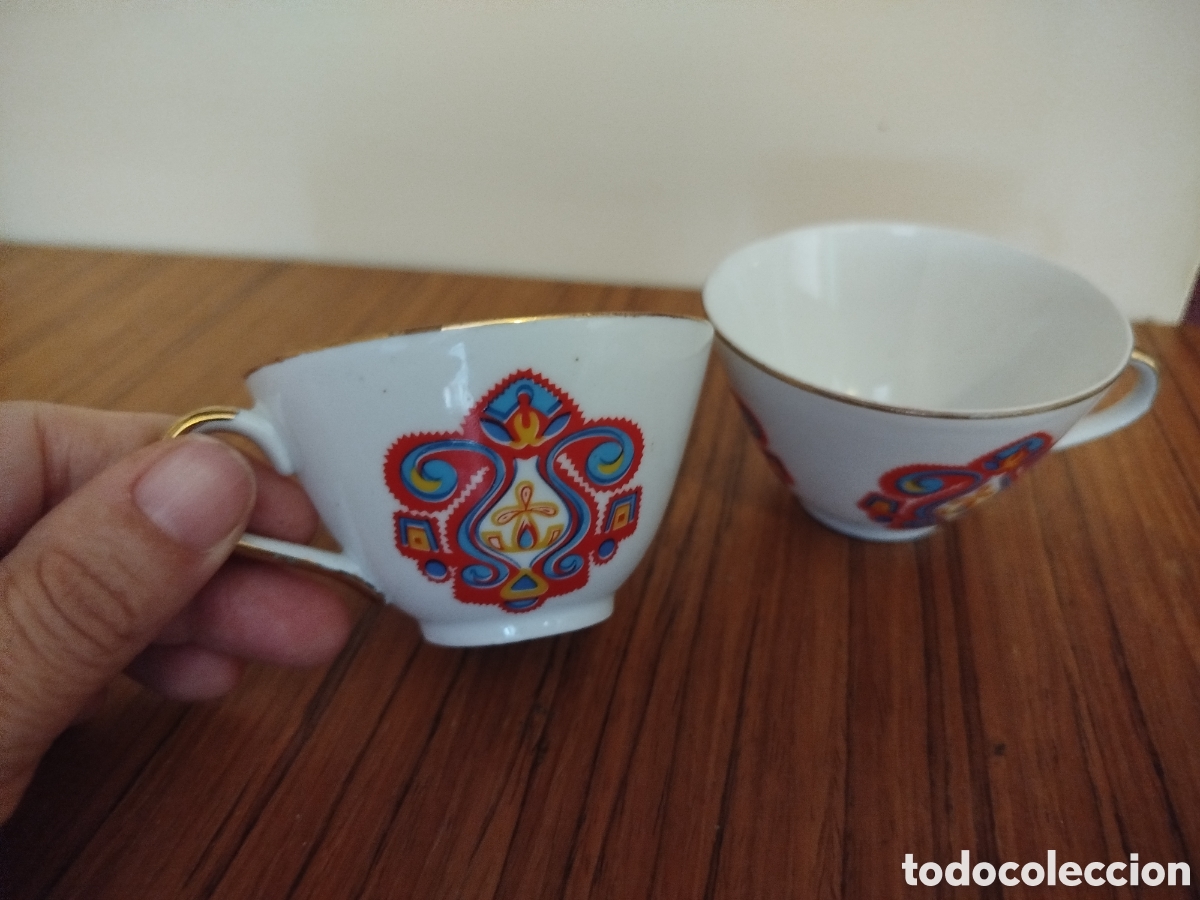Antig&uuml;edades: Dos tazas te caf&eacute; antiguas - Foto 2