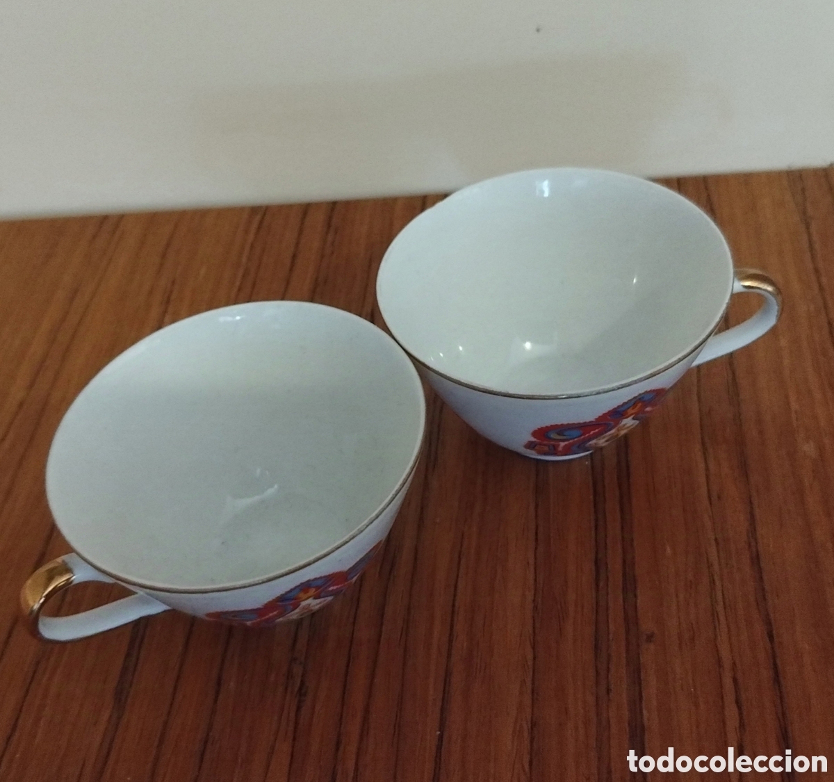 Antig&uuml;edades: Dos tazas te caf&eacute; antiguas - Foto 3