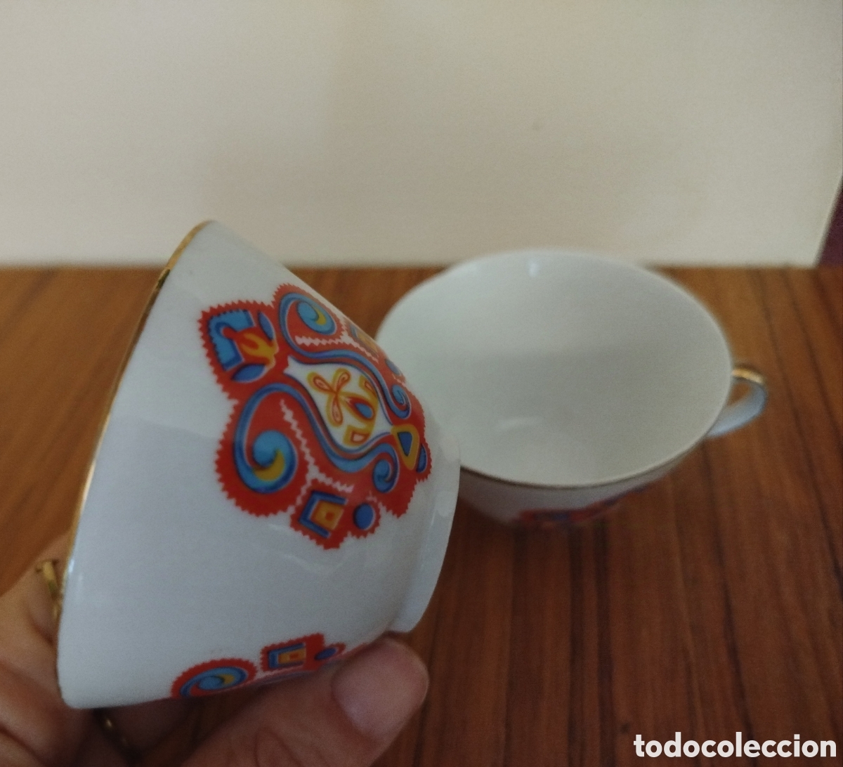 Antig&uuml;edades: Dos tazas te caf&eacute; antiguas - Foto 4