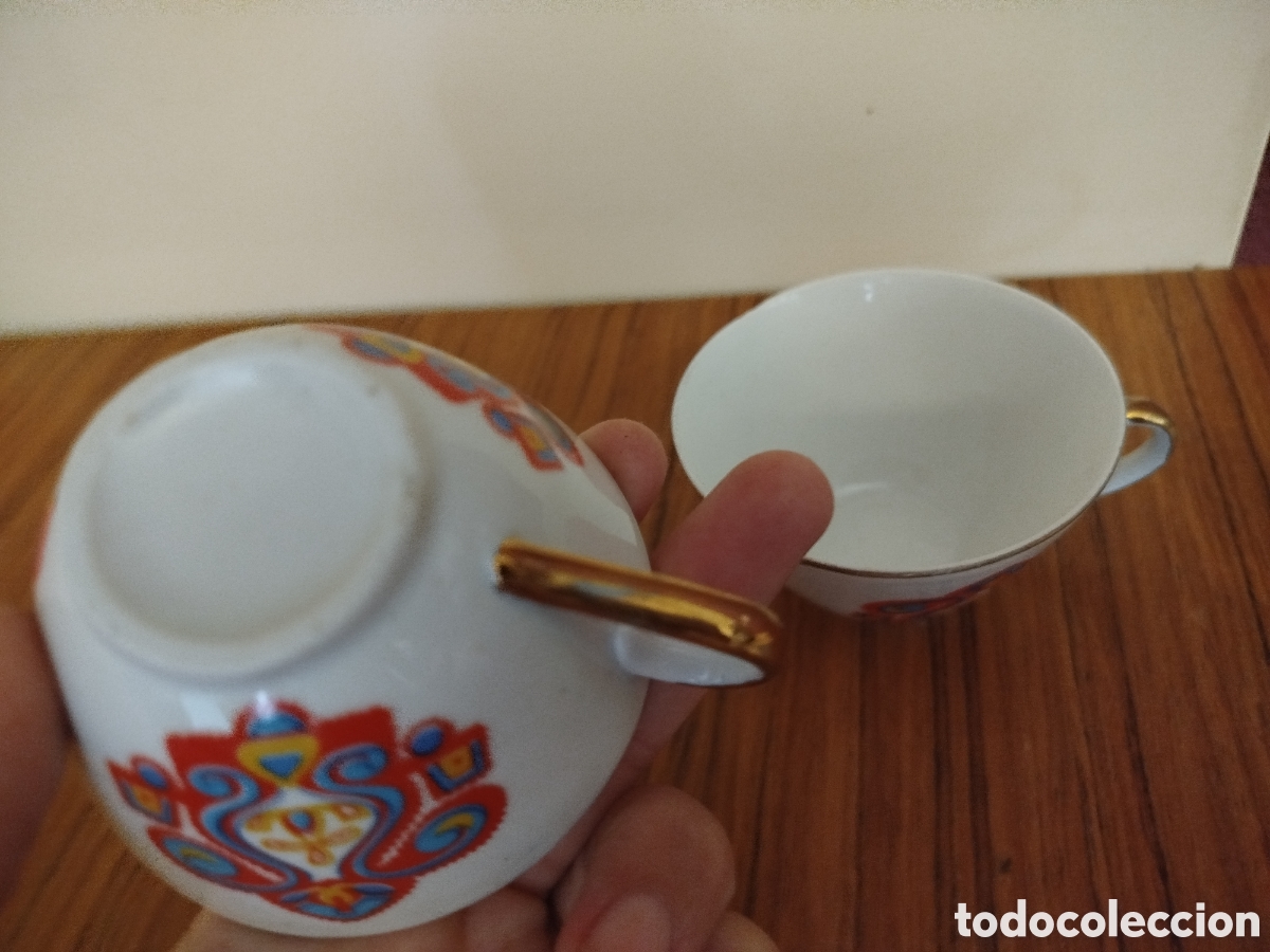 Antig&uuml;edades: Dos tazas te caf&eacute; antiguas - Foto 5
