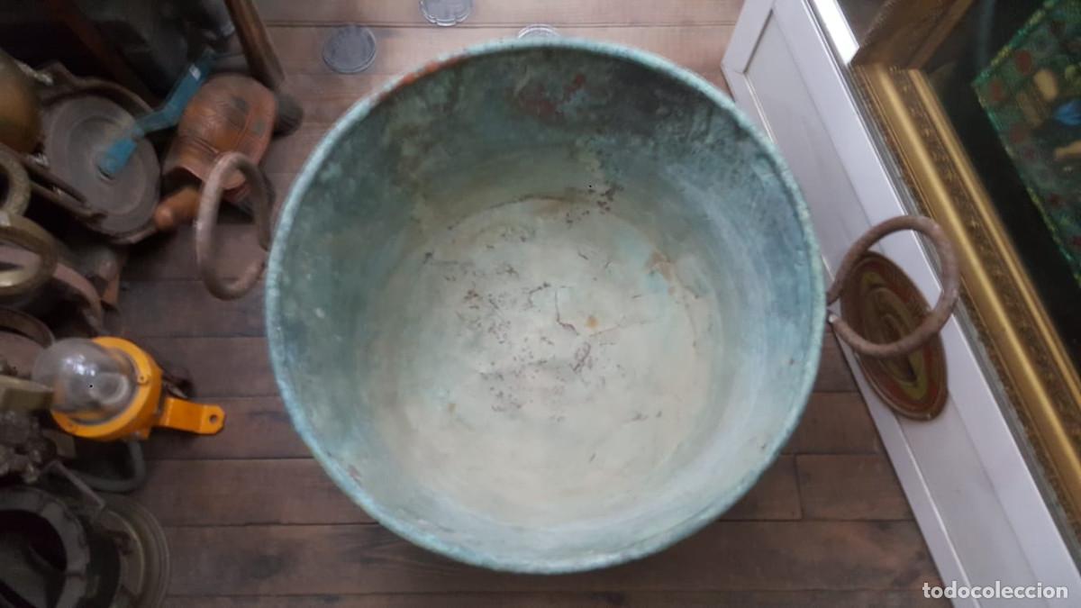 Antig&uuml;edades: ANTIGUO CALDERO DE COBRE - Foto 3