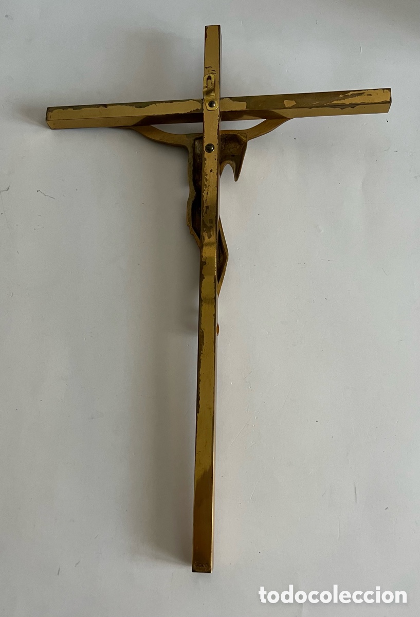 Antig&uuml;edades: Antiguo Cristo bronce - Foto 3