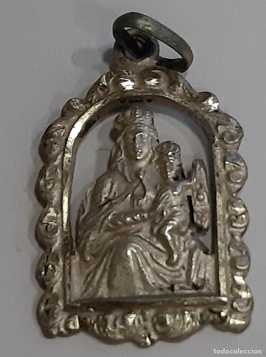 Antig&uuml;edades: MEDALLA VIRGEN DEL CARMEN PLATA - Foto 1
