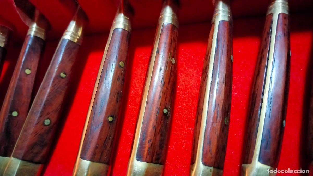 Antig&uuml;edades: JUEGO DE 12 PEQUE&Ntilde;AS CUCHARAS - Foto 3
