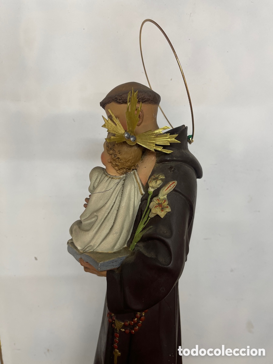 Antig&uuml;edades: San Antonio de Olot 50cms - Foto 4