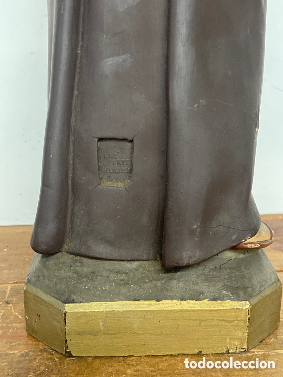 Antig&uuml;edades: San Antonio de Olot 50cms - Foto 5