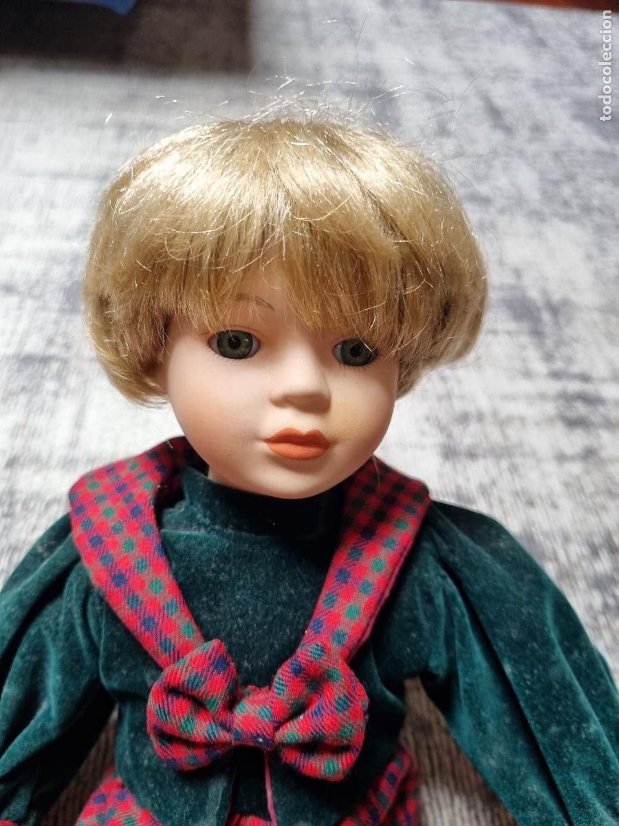 Antig&uuml;edades: MU&Ntilde;ECA PORCELANA LEONARDO - Foto 8