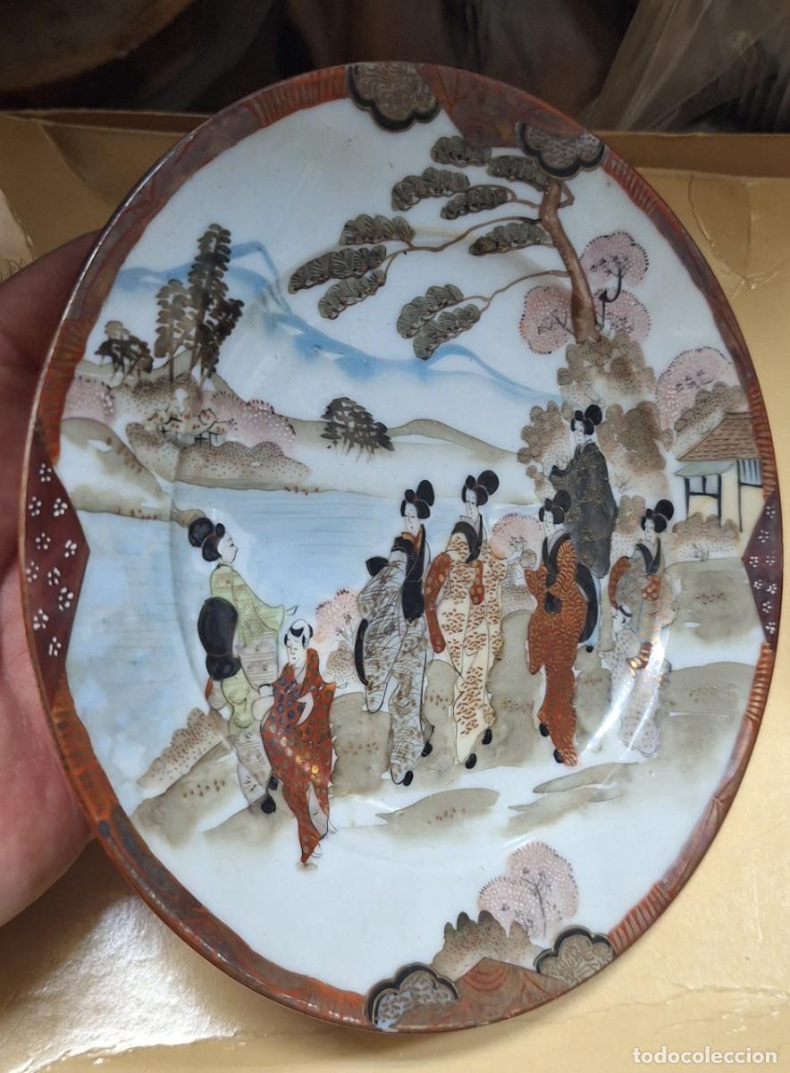Antig&uuml;edades: Pareja de Platos Japoneses - Foto 4