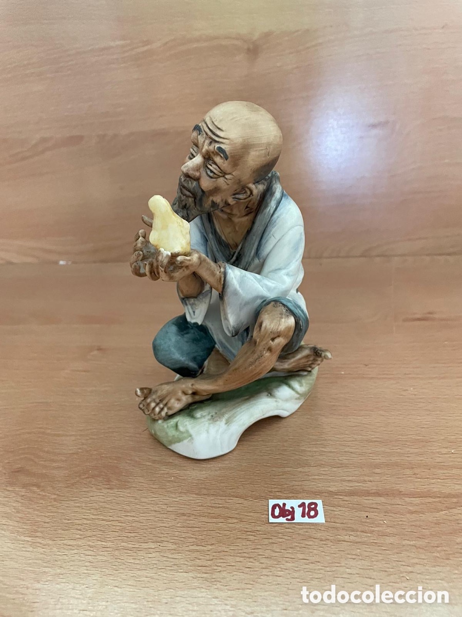 Antig&uuml;edades: FIGURA DE PORCELANA TIPO BISCUIT - Foto 1