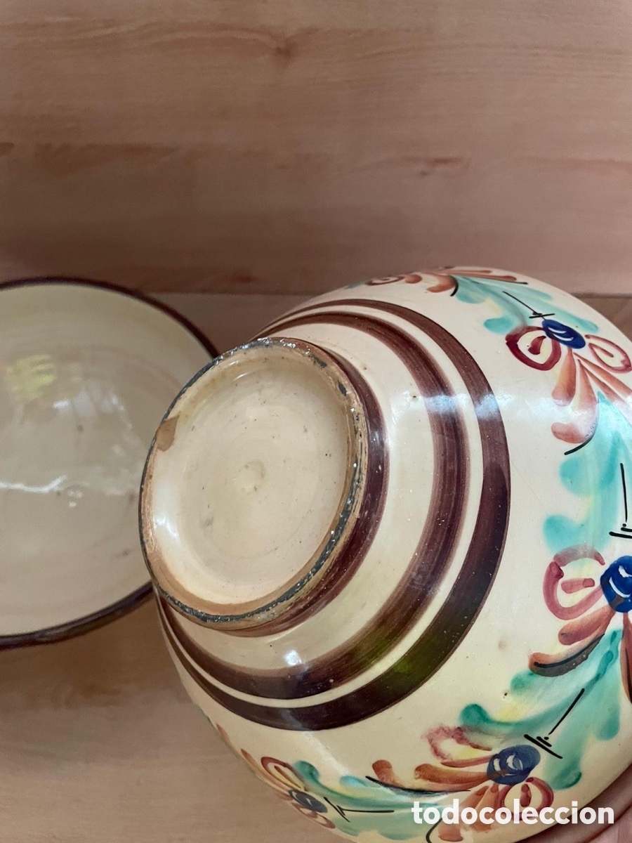 Antig&uuml;edades: Cuencos de porcelana toledana - Foto 2
