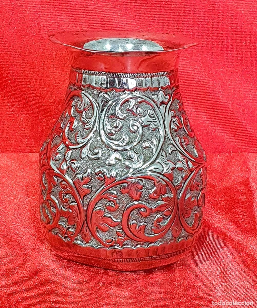 Antig&uuml;edades: Jarron cuenco relieve de plata - Foto 1