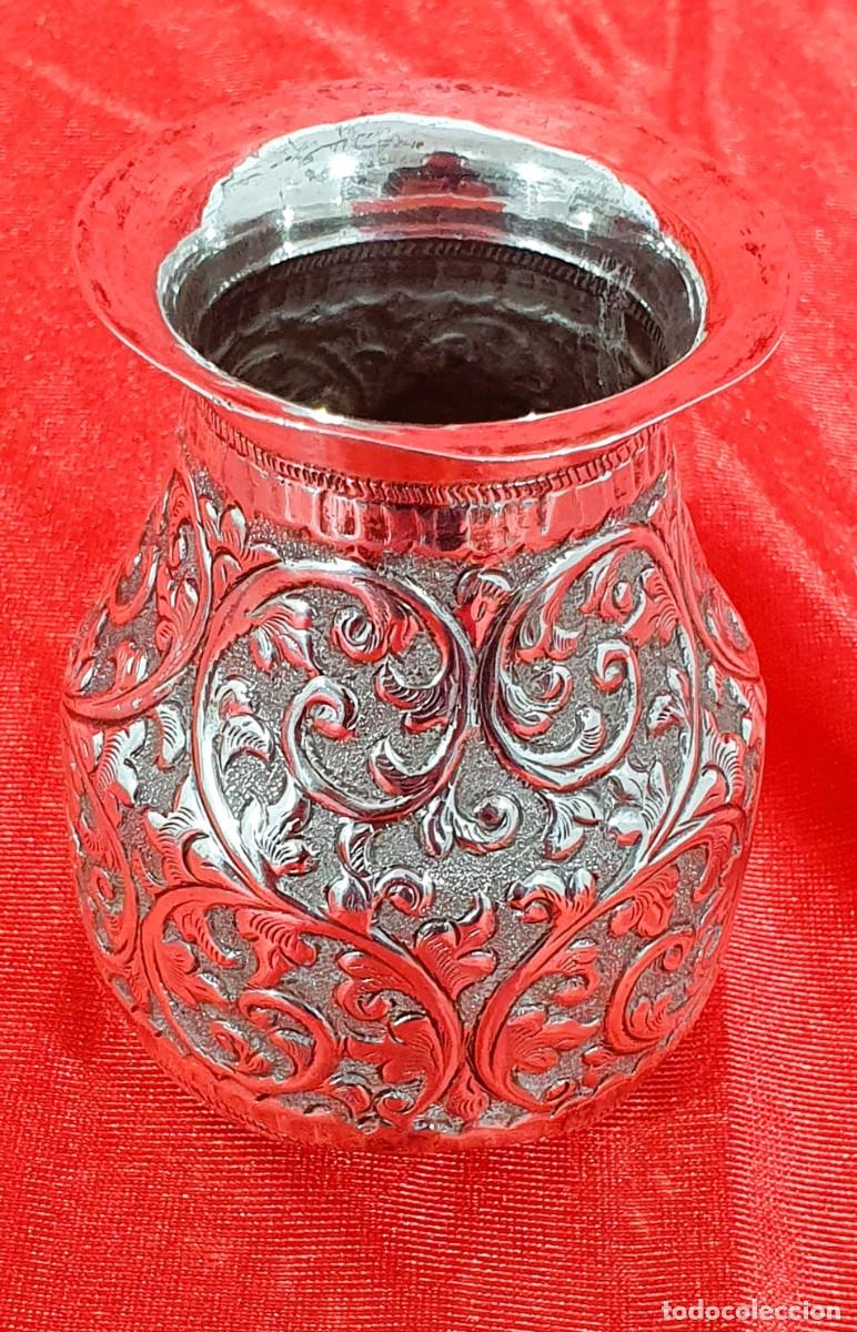 Antig&uuml;edades: Jarron cuenco relieve de plata - Foto 4