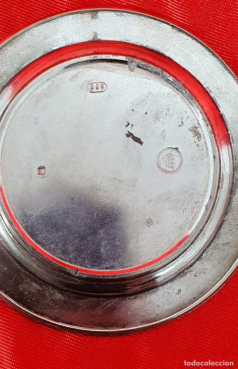 Antig&uuml;edades: Plato antiguo de plata - Foto 3
