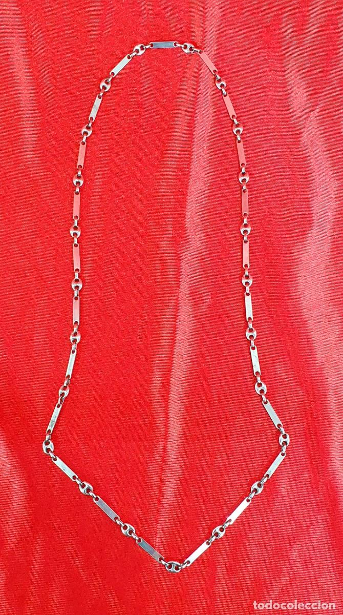 Antig&uuml;edades: Cadena 39 cm de plata - Foto 1