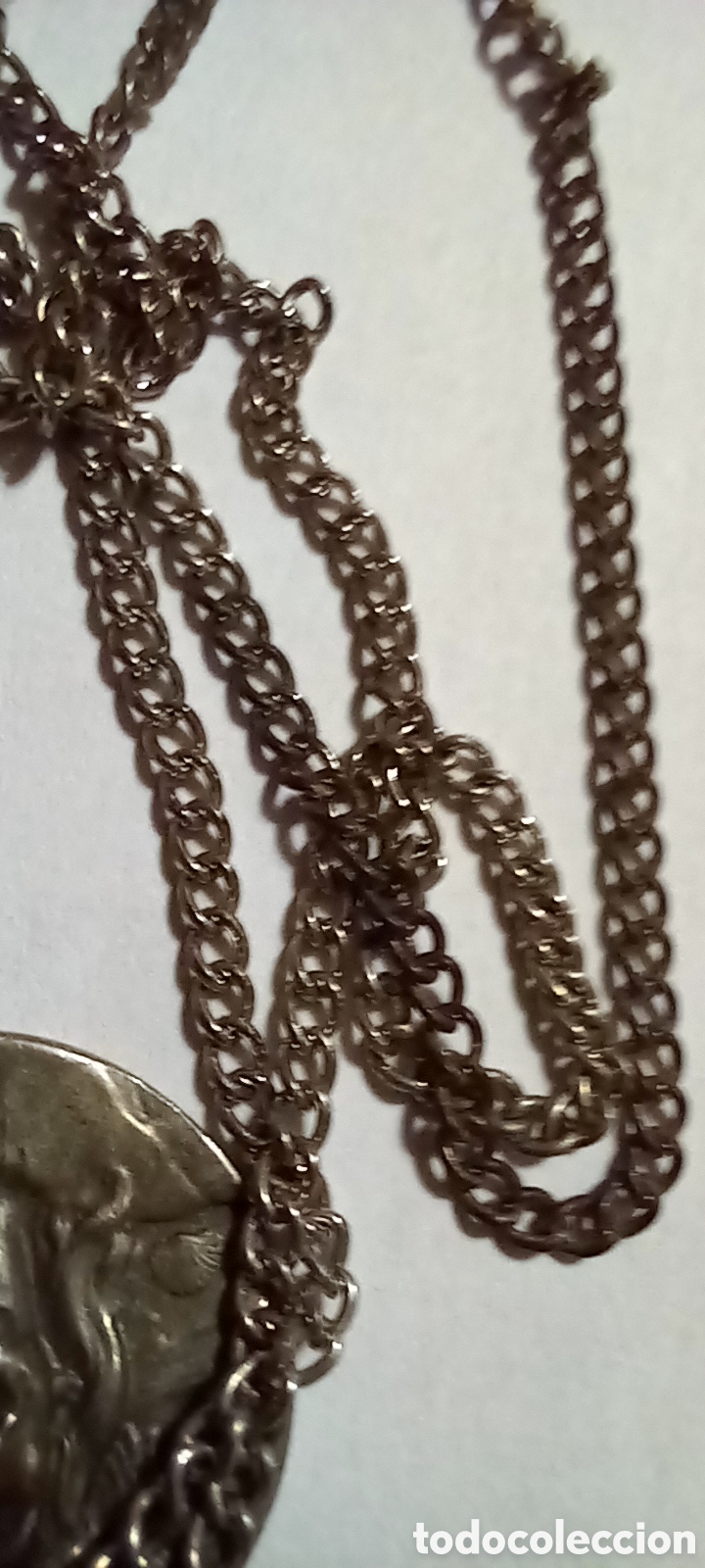 Antig&uuml;edades: ANTIGUA MEDALLA DE CRISTO - Foto 6