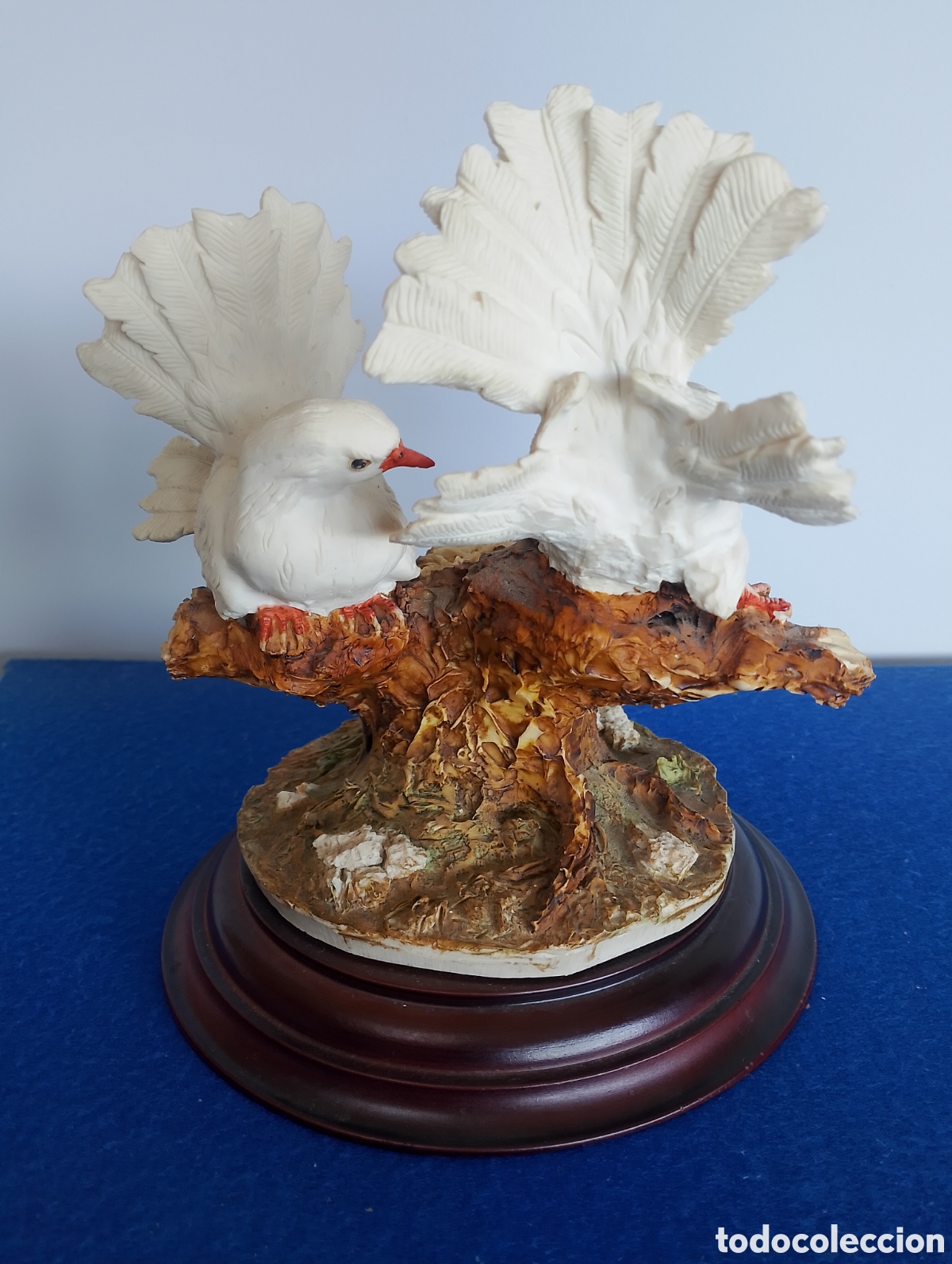 Antig&uuml;edades: ANTIGUA FIGURA P&Aacute;JAROS. - Foto 2
