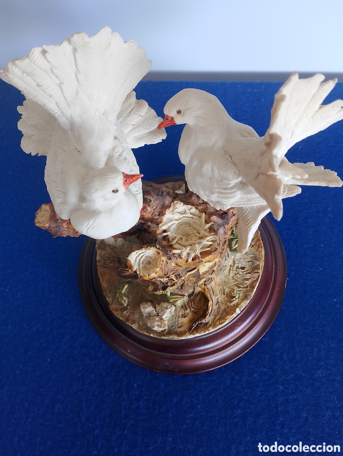 Antig&uuml;edades: ANTIGUA FIGURA P&Aacute;JAROS. - Foto 3