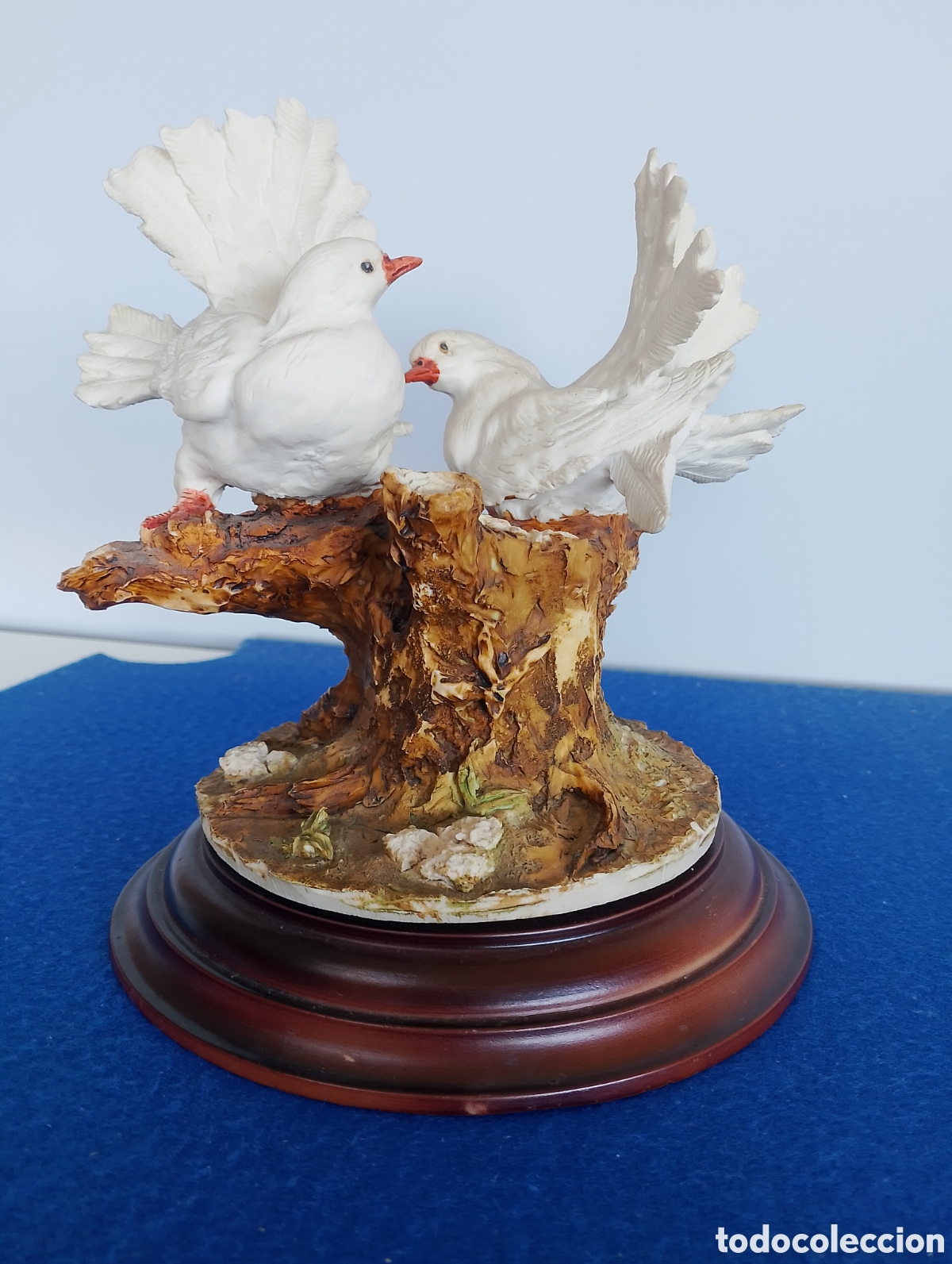 Antig&uuml;edades: ANTIGUA FIGURA P&Aacute;JAROS. - Foto 4