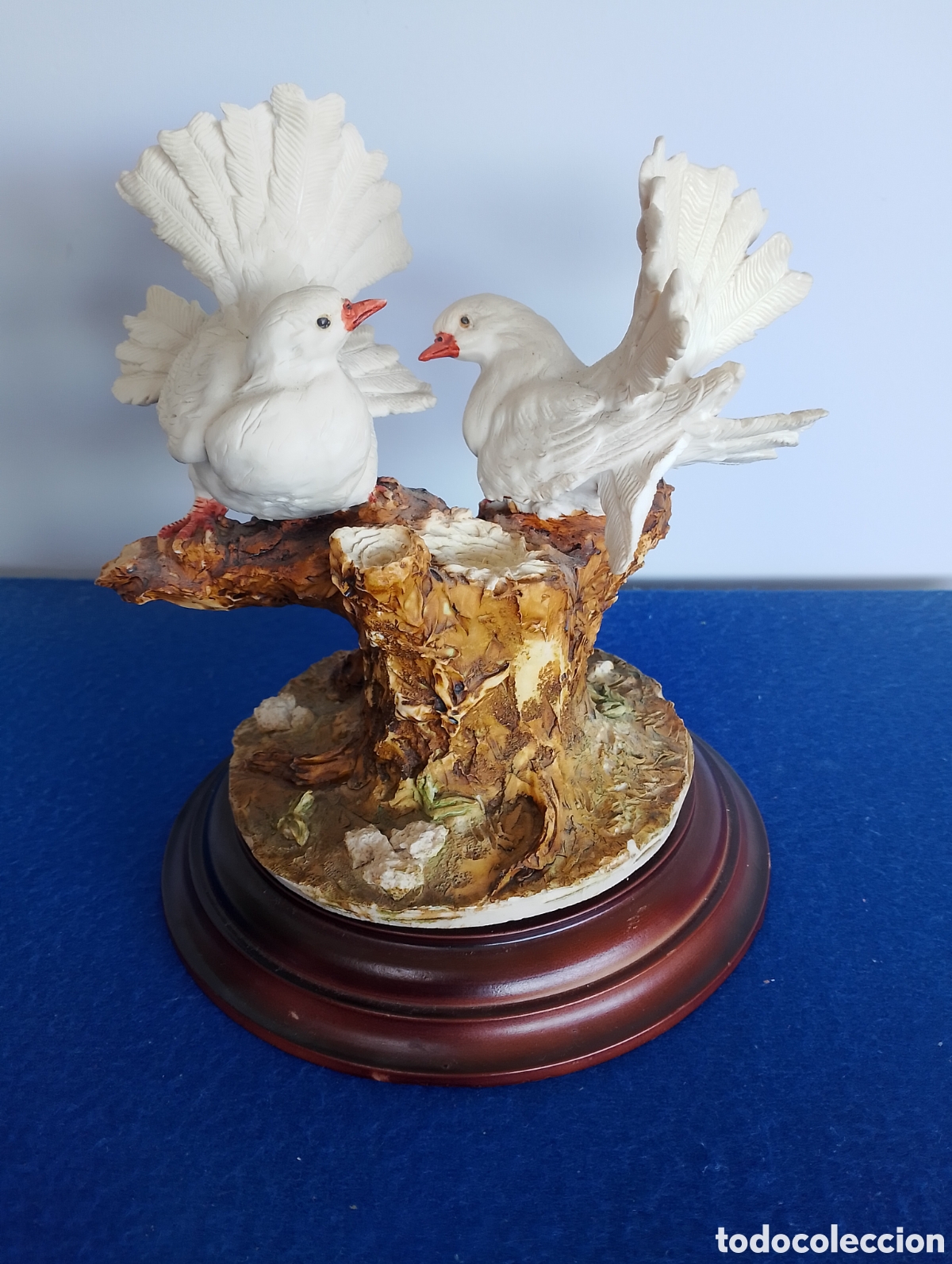 Antig&uuml;edades: ANTIGUA FIGURA P&Aacute;JAROS. - Foto 1