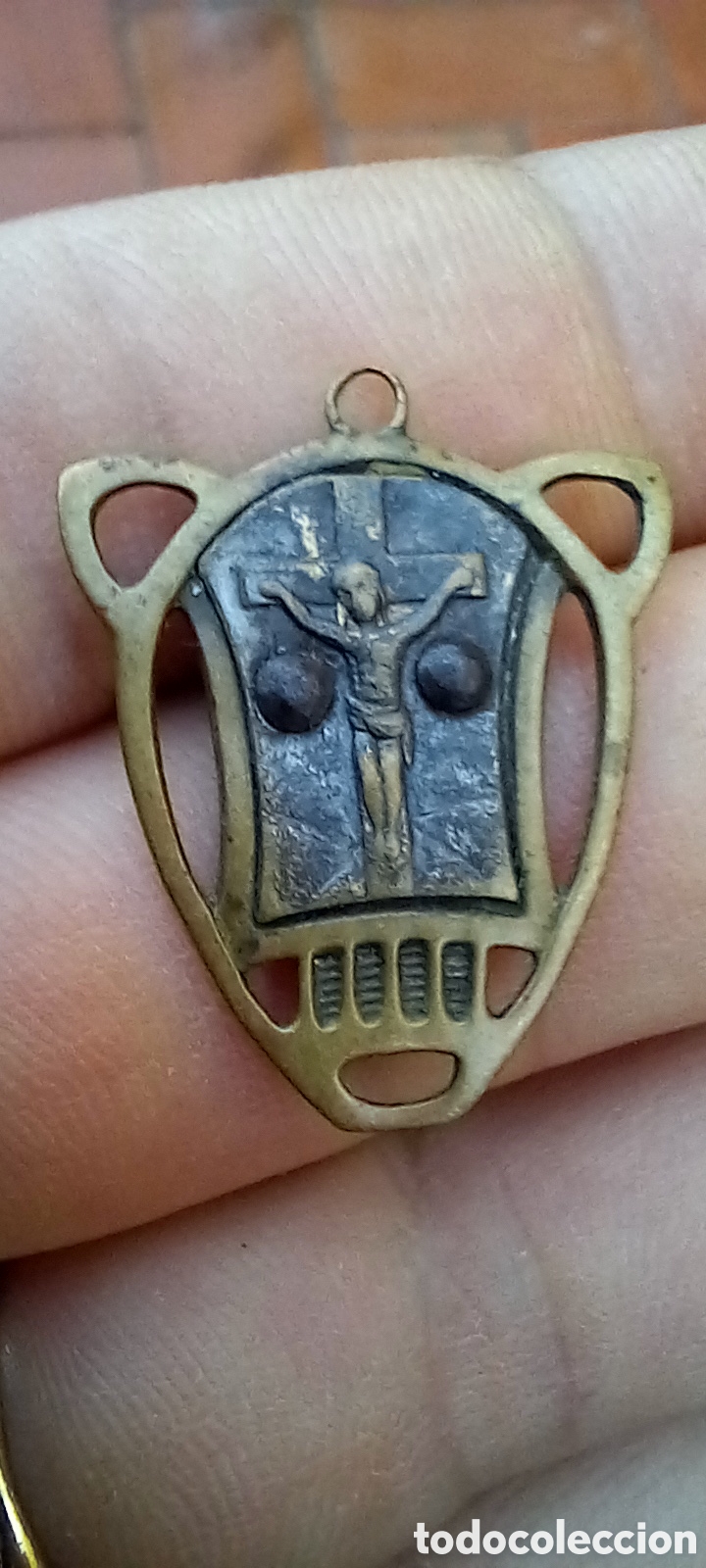 Antig&uuml;edades: ANTIGUA Y CURIOSA MEDALLA RELIGIOSA - Foto 6