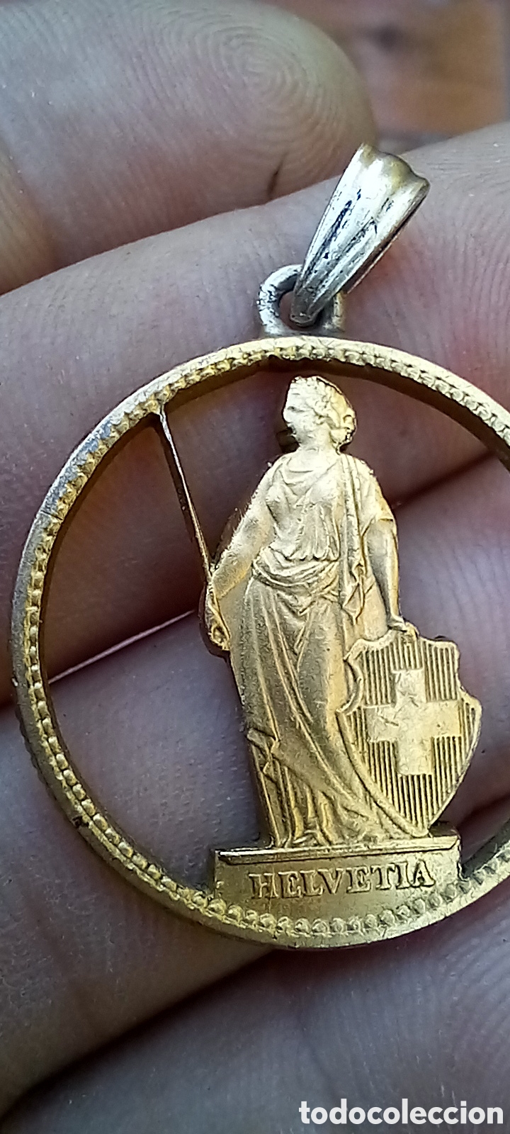 Antig&uuml;edades: BONITO COLGANTE,MONEDA? - Foto 2