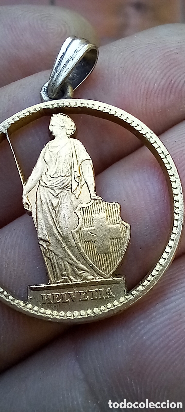 Antig&uuml;edades: BONITO COLGANTE,MONEDA? - Foto 3