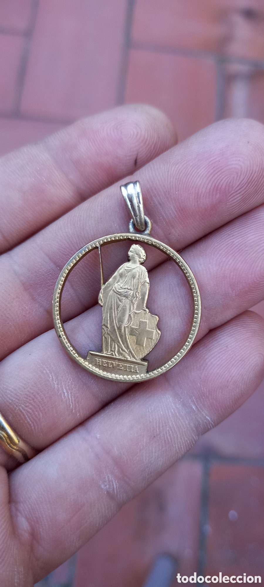 Antig&uuml;edades: BONITO COLGANTE,MONEDA? - Foto 8
