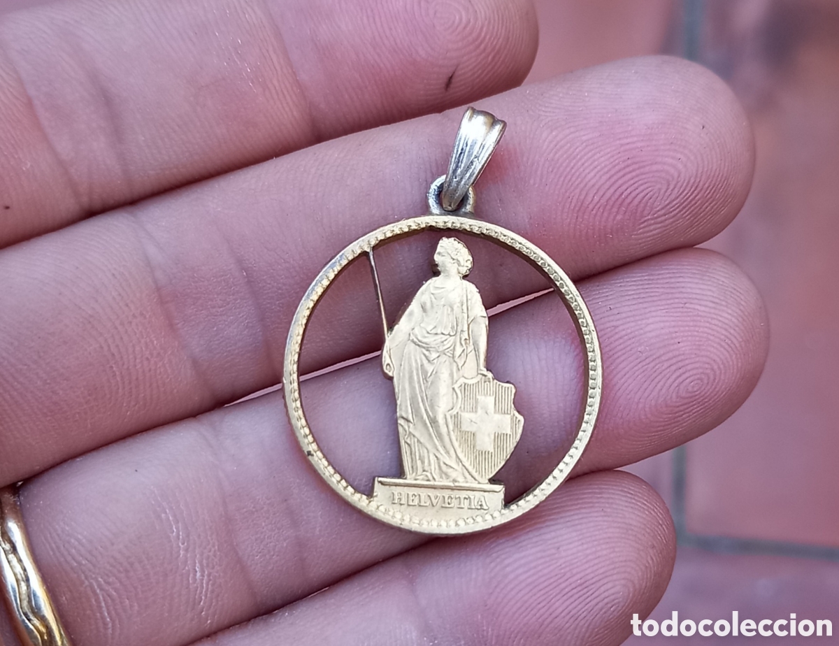 Antig&uuml;edades: BONITO COLGANTE,MONEDA? - Foto 1