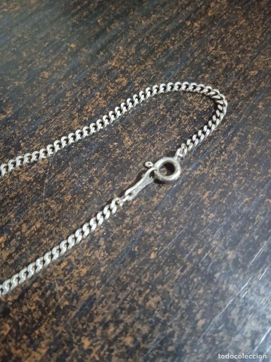 Antig&uuml;edades: Cadena de plata sencilla.Silver chain. - Foto 2