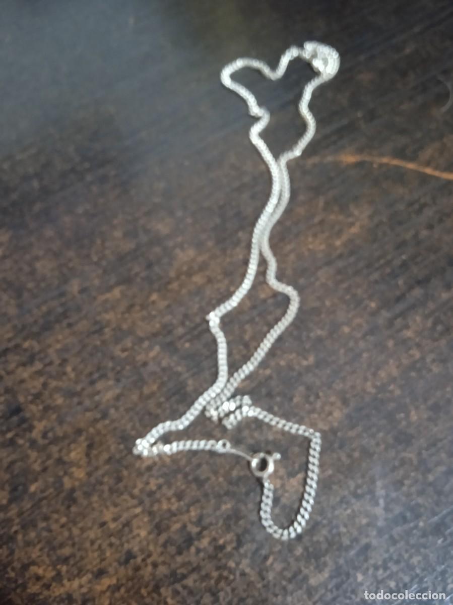 Antig&uuml;edades: Cadena de plata sencilla.Silver chain. - Foto 3