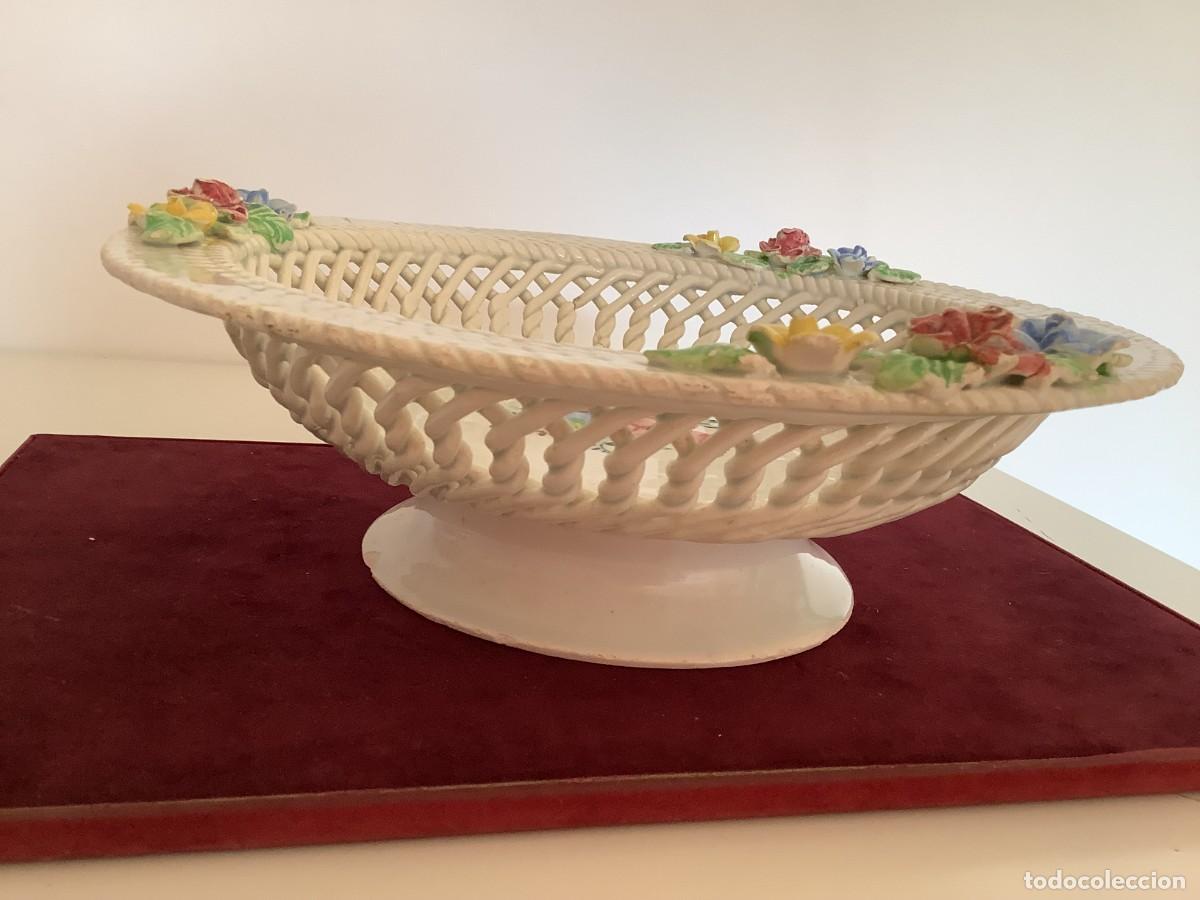 Antig&uuml;edades: FRUTERO DE FILIGRANA MUY ANTIGUO - Foto 3