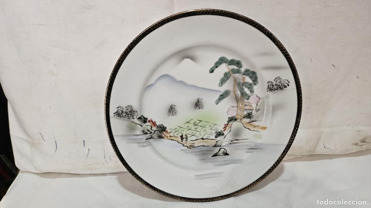 Antig&uuml;edades: plato porcelana oriental - Foto 1