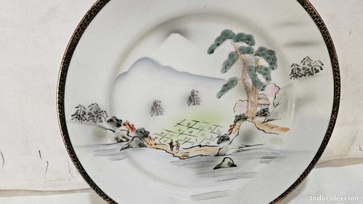 Antig&uuml;edades: plato porcelana oriental - Foto 2