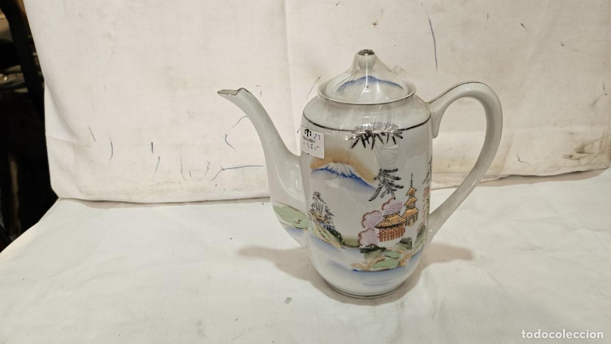 Antig&uuml;edades: tetera de porcelana oriental - Foto 1