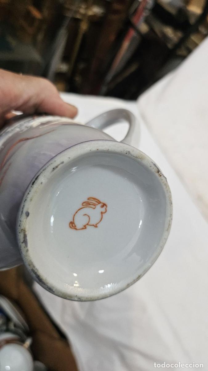 Antig&uuml;edades: tetera de porcelana oriental - Foto 3