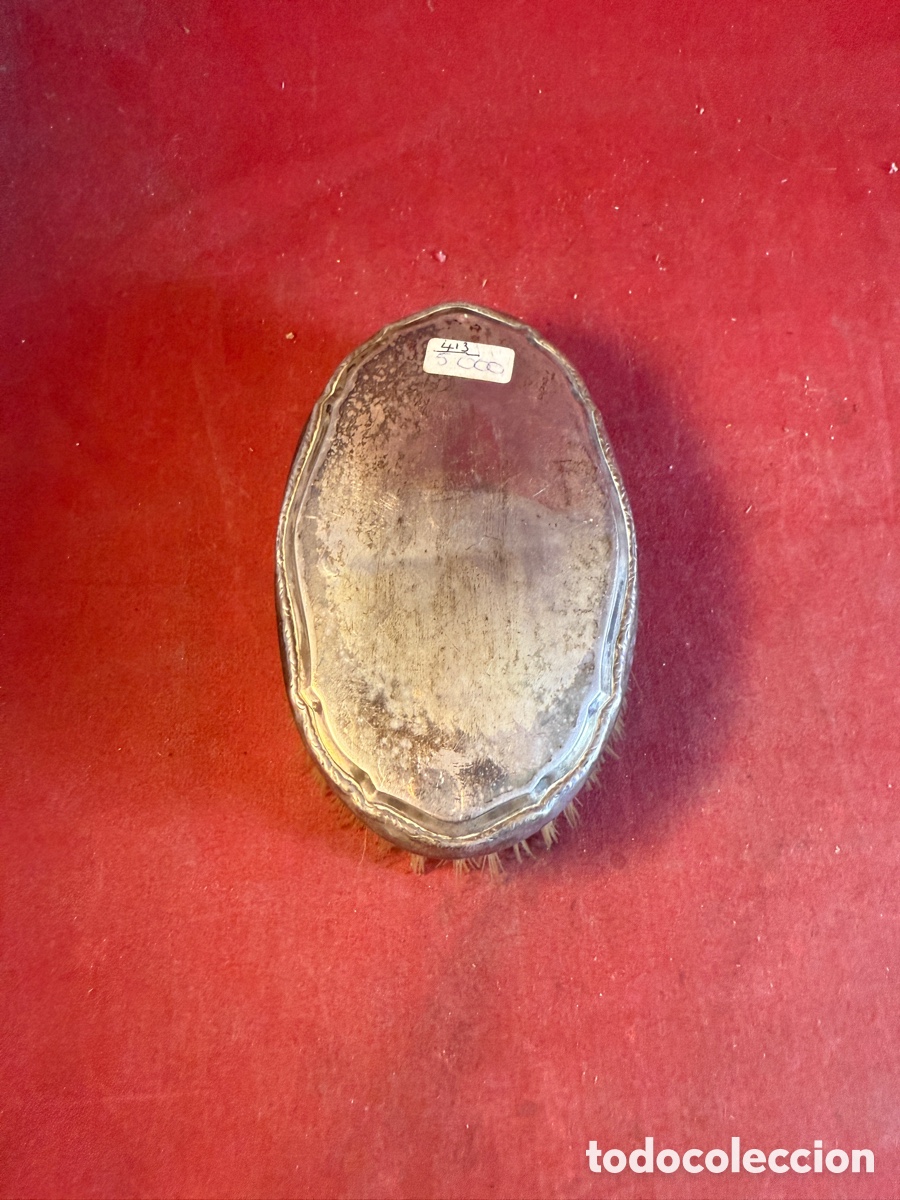 Antig&uuml;edades: Cepillo de mano alpaca - Foto 1