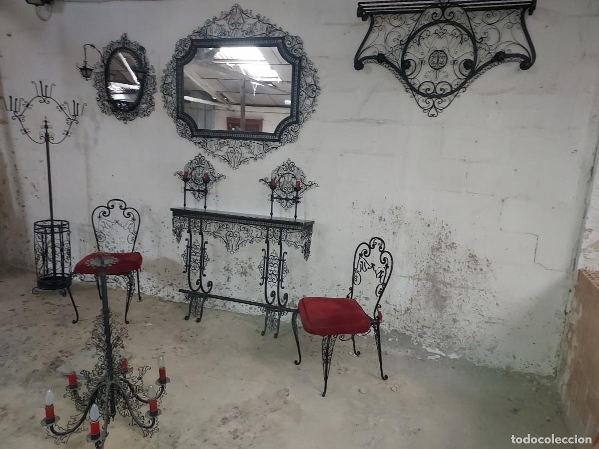 Antig&uuml;edades: Entrada de hierro forjado a mano - Foto 3
