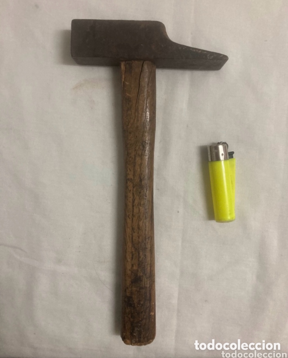 Antig&uuml;edades: MARTILLO DE HIERRO GRANDE Y ANTIGUO - Foto 2