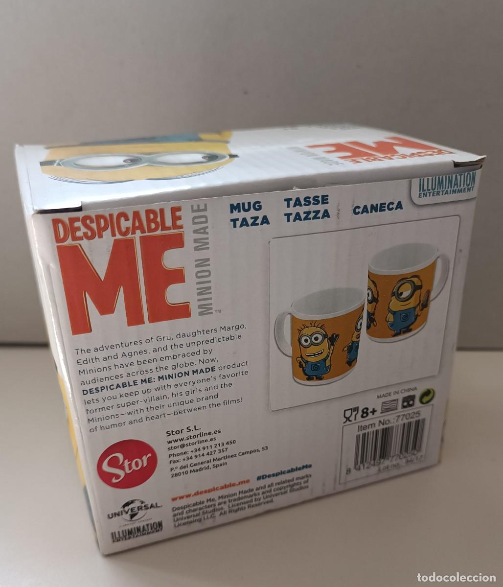 Antig&uuml;edades: CERAMIC MUG Minions DESPICABLE ME Made featuring DAVE & STUART blue white boxed! - Foto 4