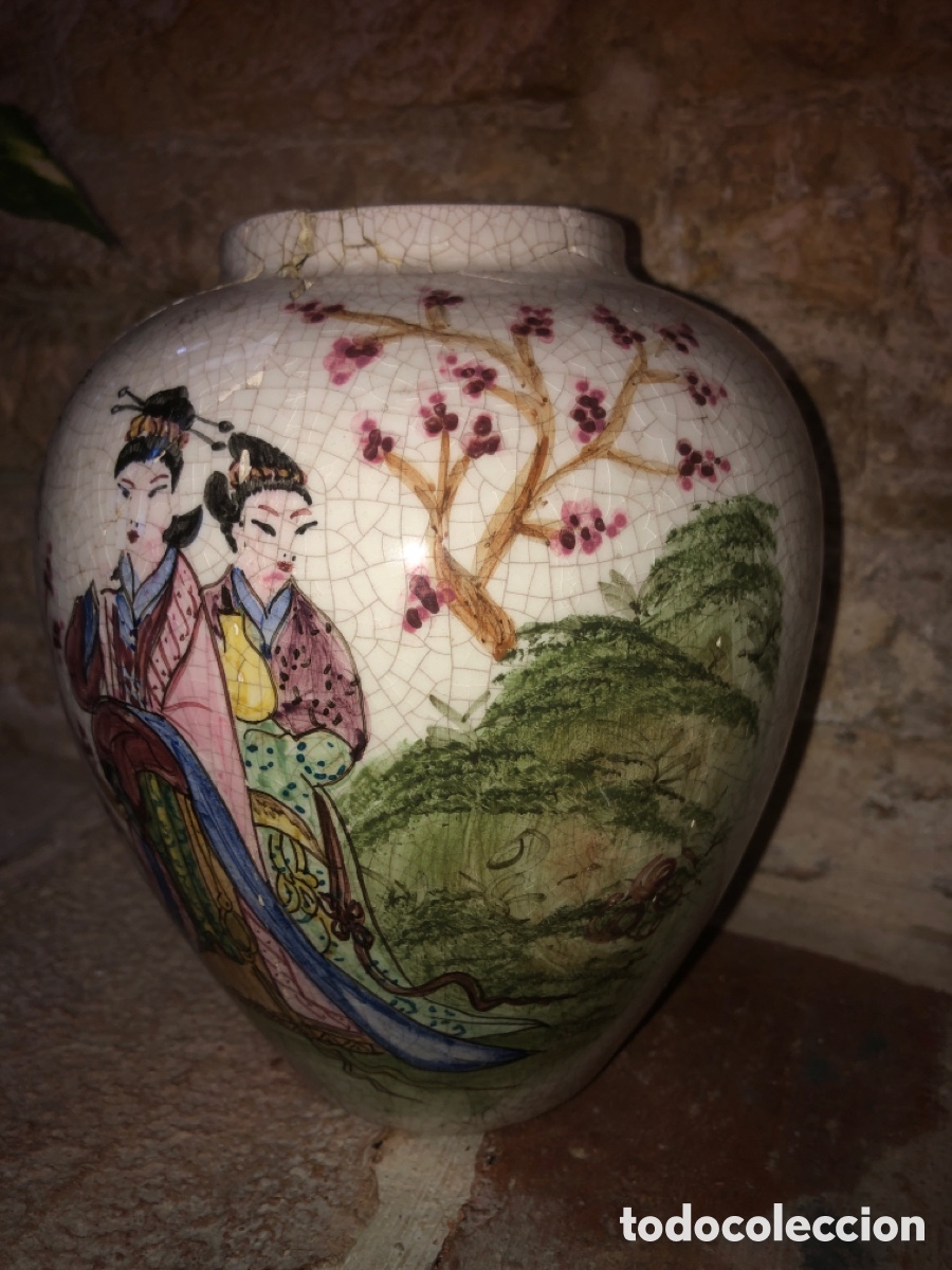 Antig&uuml;edades: Jarr&oacute;n chino antiguo - Foto 5