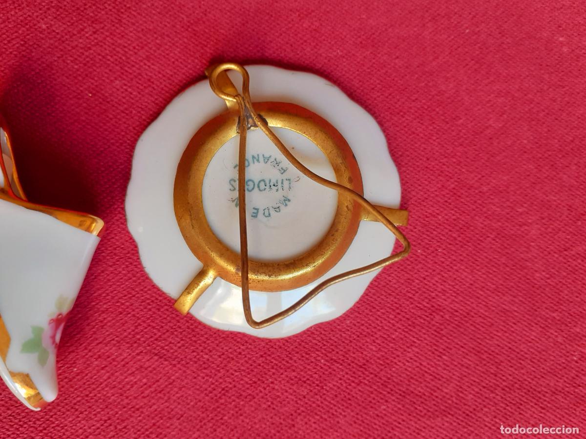 Antig&uuml;edades: Zapatito y platito de Limoges - Foto 3