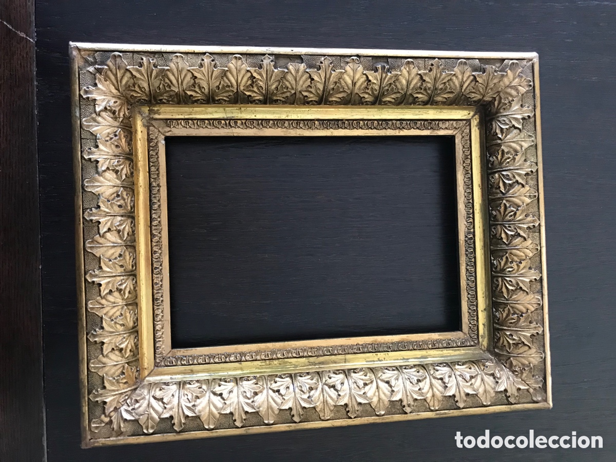 Antig&uuml;edades: Magnifico marco en pan de oro - Foto 9