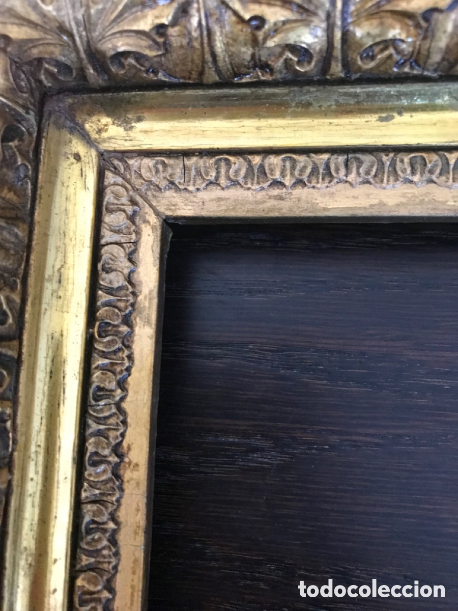 Antig&uuml;edades: Magnifico marco en pan de oro - Foto 14