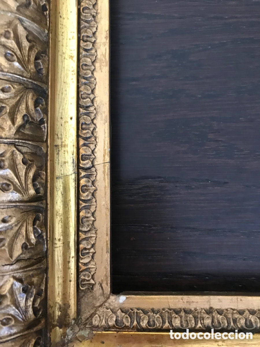 Antig&uuml;edades: Magnifico marco en pan de oro - Foto 17