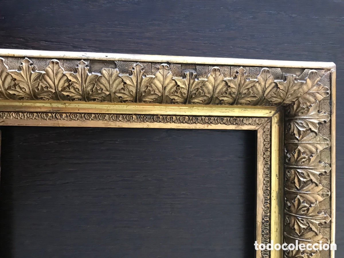 Antig&uuml;edades: Magnifico marco en pan de oro - Foto 22