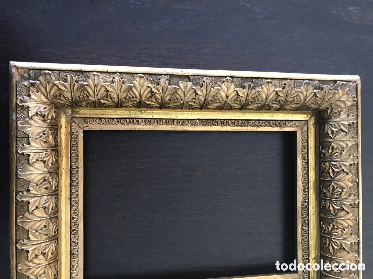 Antig&uuml;edades: Magnifico marco en pan de oro - Foto 24