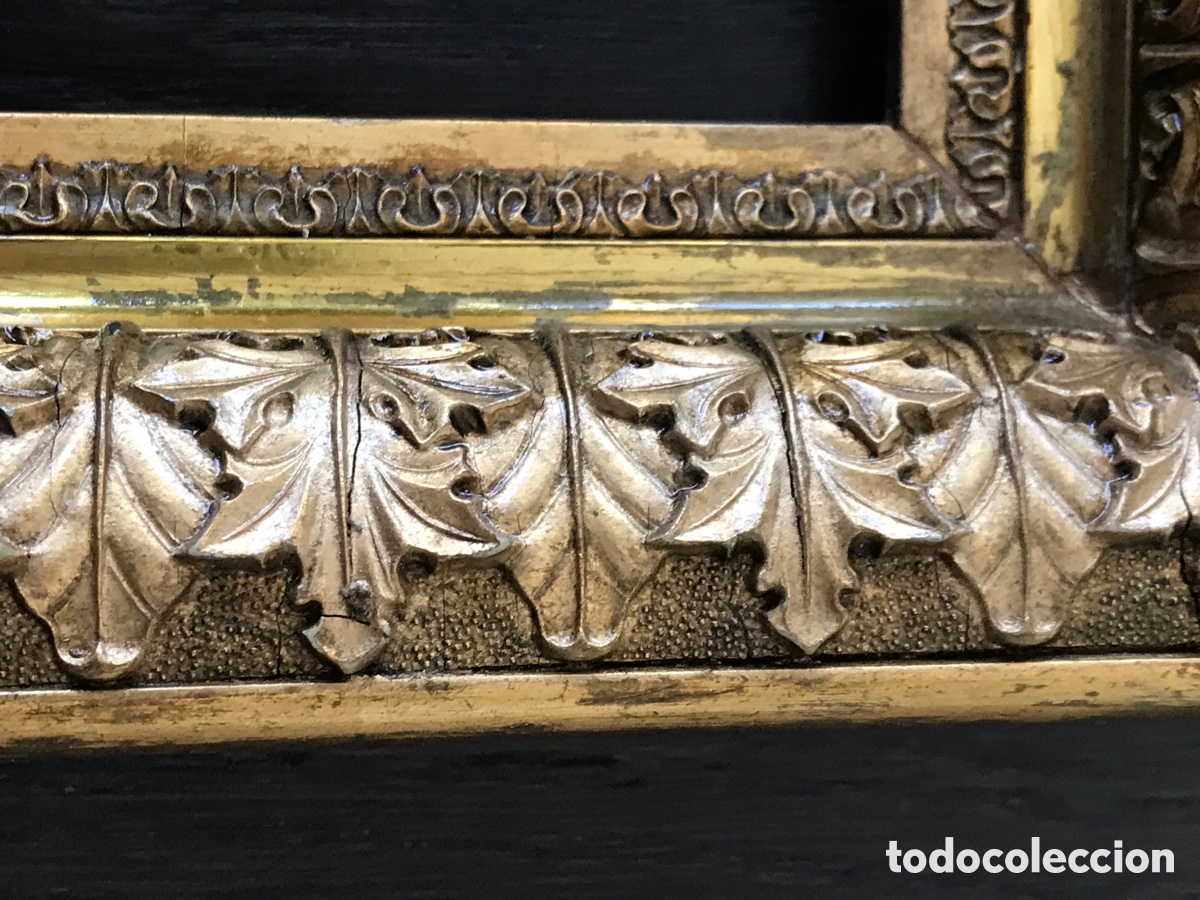 Antig&uuml;edades: Magnifico marco en pan de oro - Foto 27