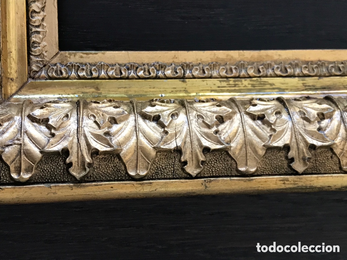 Antig&uuml;edades: Magnifico marco en pan de oro - Foto 28