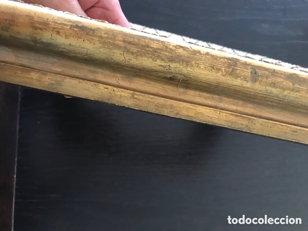 Antig&uuml;edades: Magnifico marco en pan de oro - Foto 30