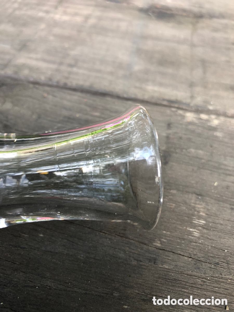 Antig&uuml;edades: PAREJA DE ANTIGUAS COPAS DE CRISTAL - Foto 7